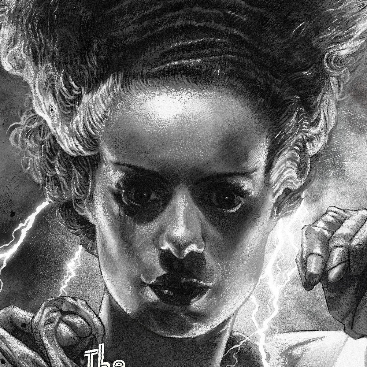 The Bride of Frankenstein' (Silver Screen) by Ruiz Burgos