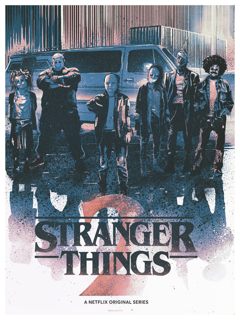 Moor-Art Gallery  Dark Inker - Stranger Things print