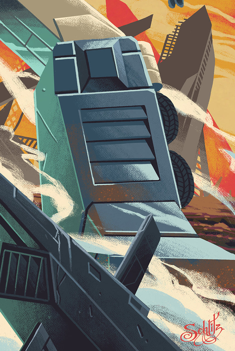 Danny Schlitz - Ltd Edition 'Optimus' / 'Convoy' Poster - 16