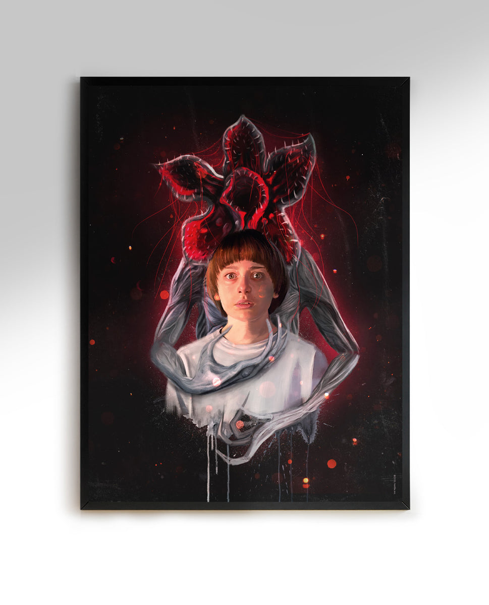 Moor-Art Gallery  Dark Inker - Stranger Things print