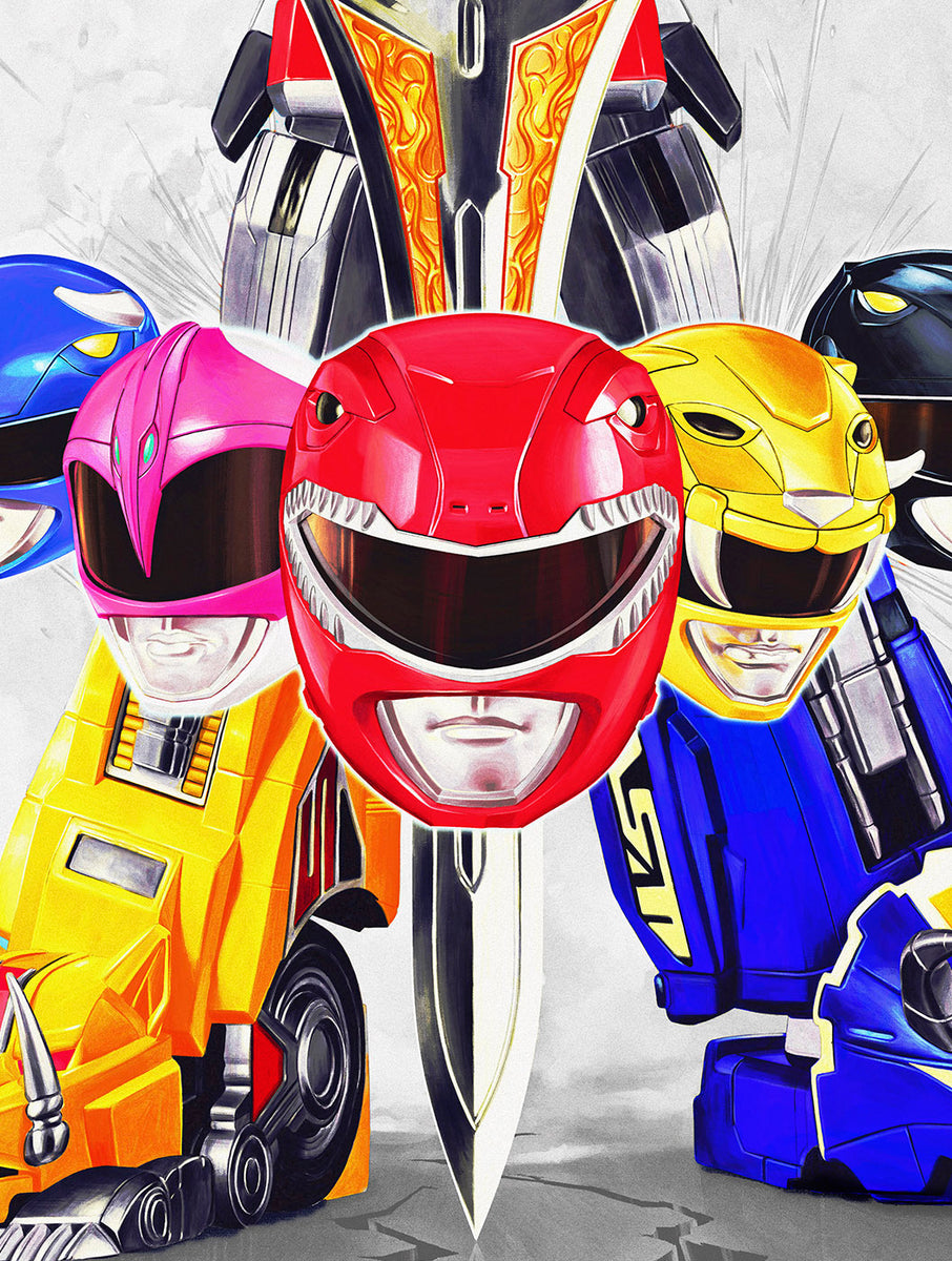 Liza Shumska - Power Rangers - Limited Edition Poster Variant - 18