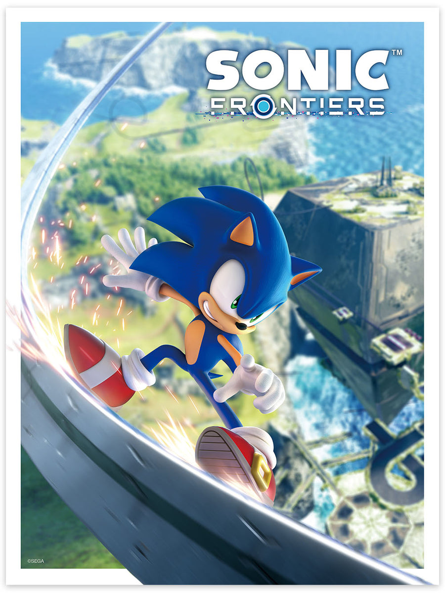 W.I.P.) Poster Não Finalizado de Sonic Frontiers