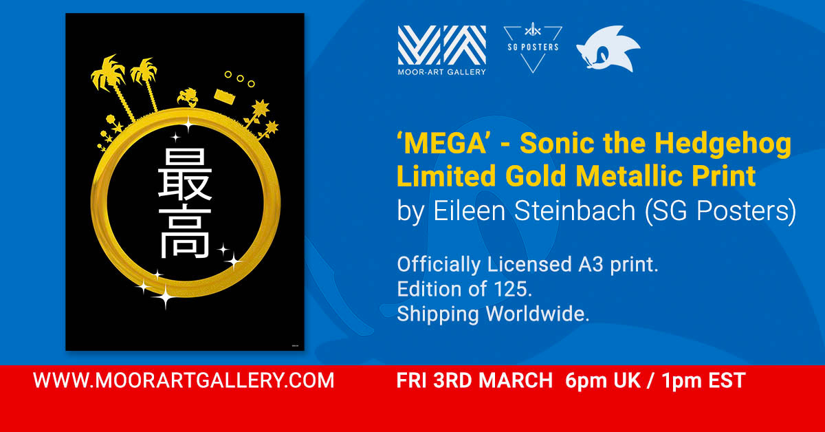 Sega s Blue Blur gets the golden treatment from Eileen Steinbach