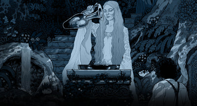 'The Mirror of Galadriel' by Peter Diamond. Endorsed and signed by Elijah Wood.