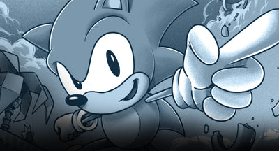 Artist Mark Bells returns with explosive 'Sonic the Hedgehog' artwork follow-up
