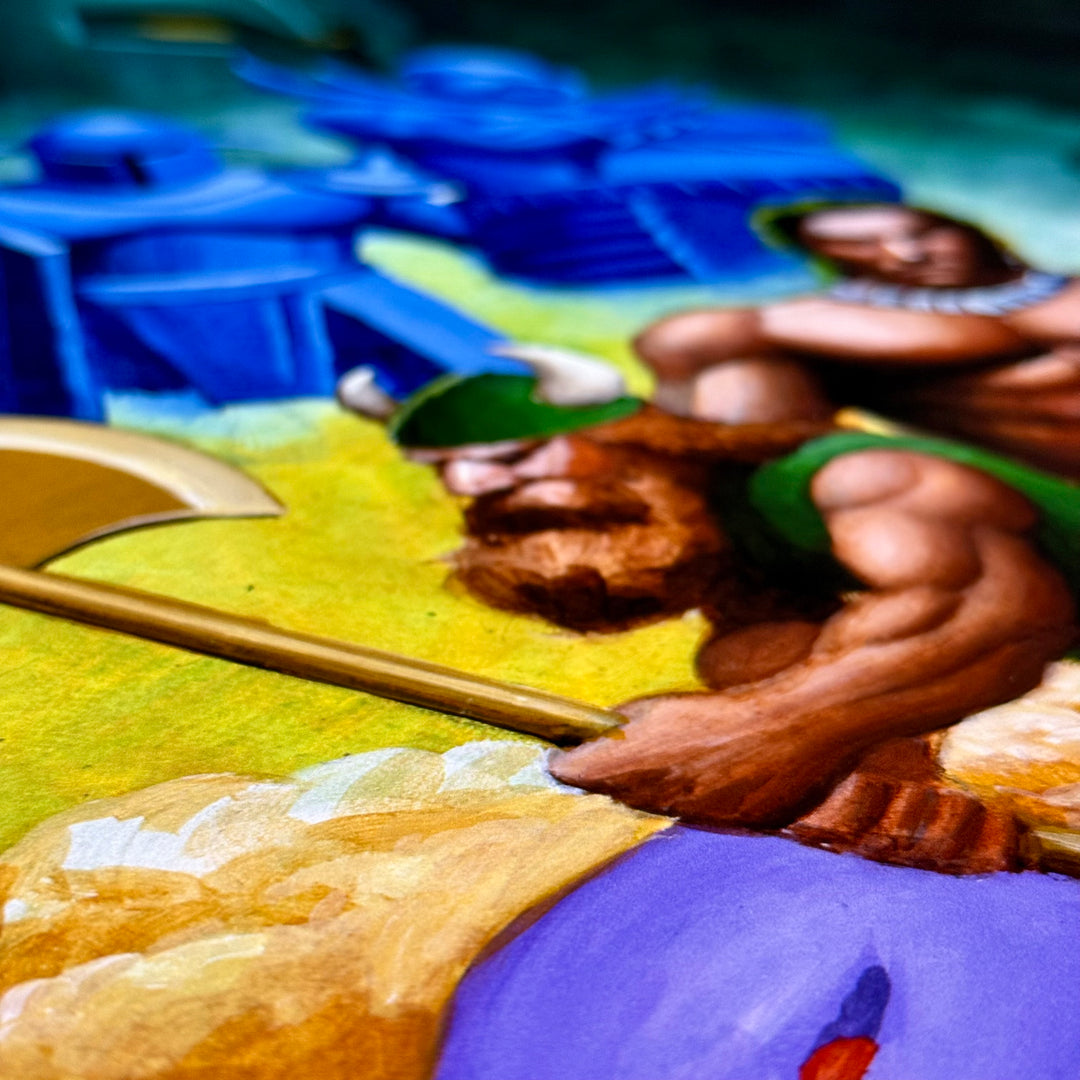 Golden Axe' - Arcade Painting - Official Limited Edition PRIMO