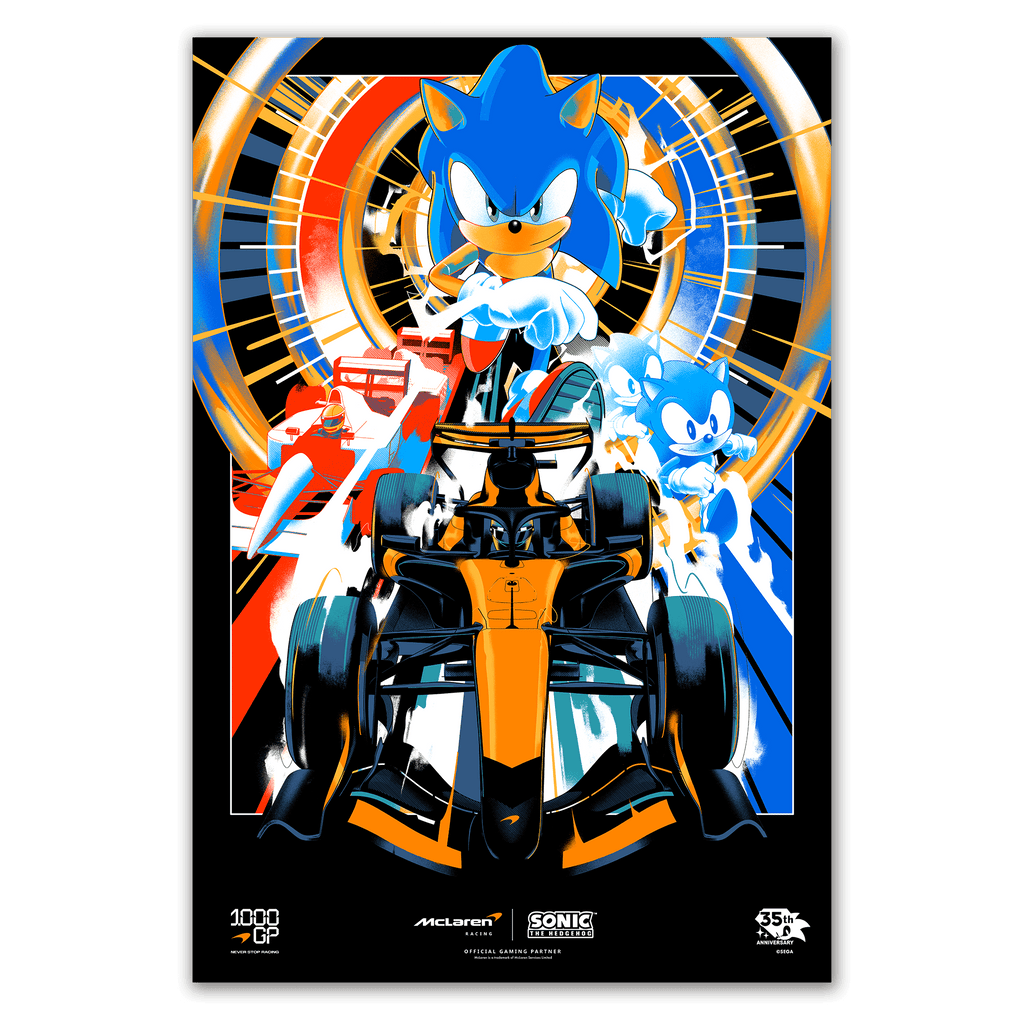 Sonic x Shadow Generations: Japanese Pano'- Limited Edition Fine