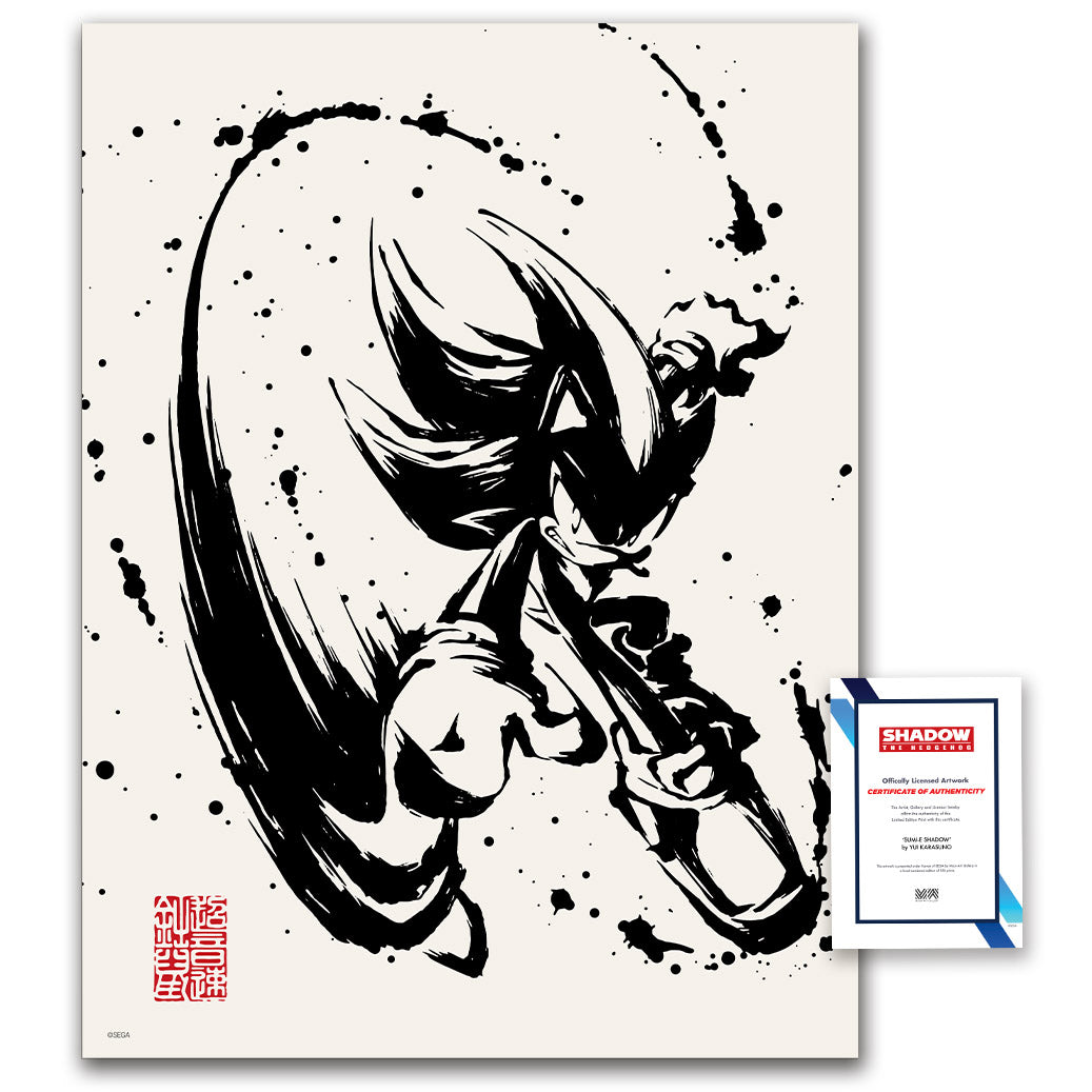 新品 the shadow of the official art works Sumi-E 'Shadow' by Yui Karasuno- Limited Edition Fine Art Print