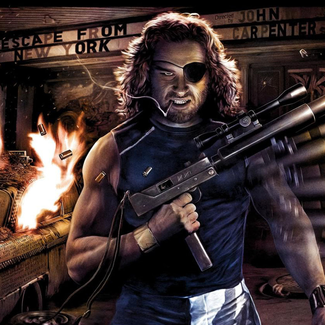 Escape From New York' by Elvisdead - Limited Edition Fine Art