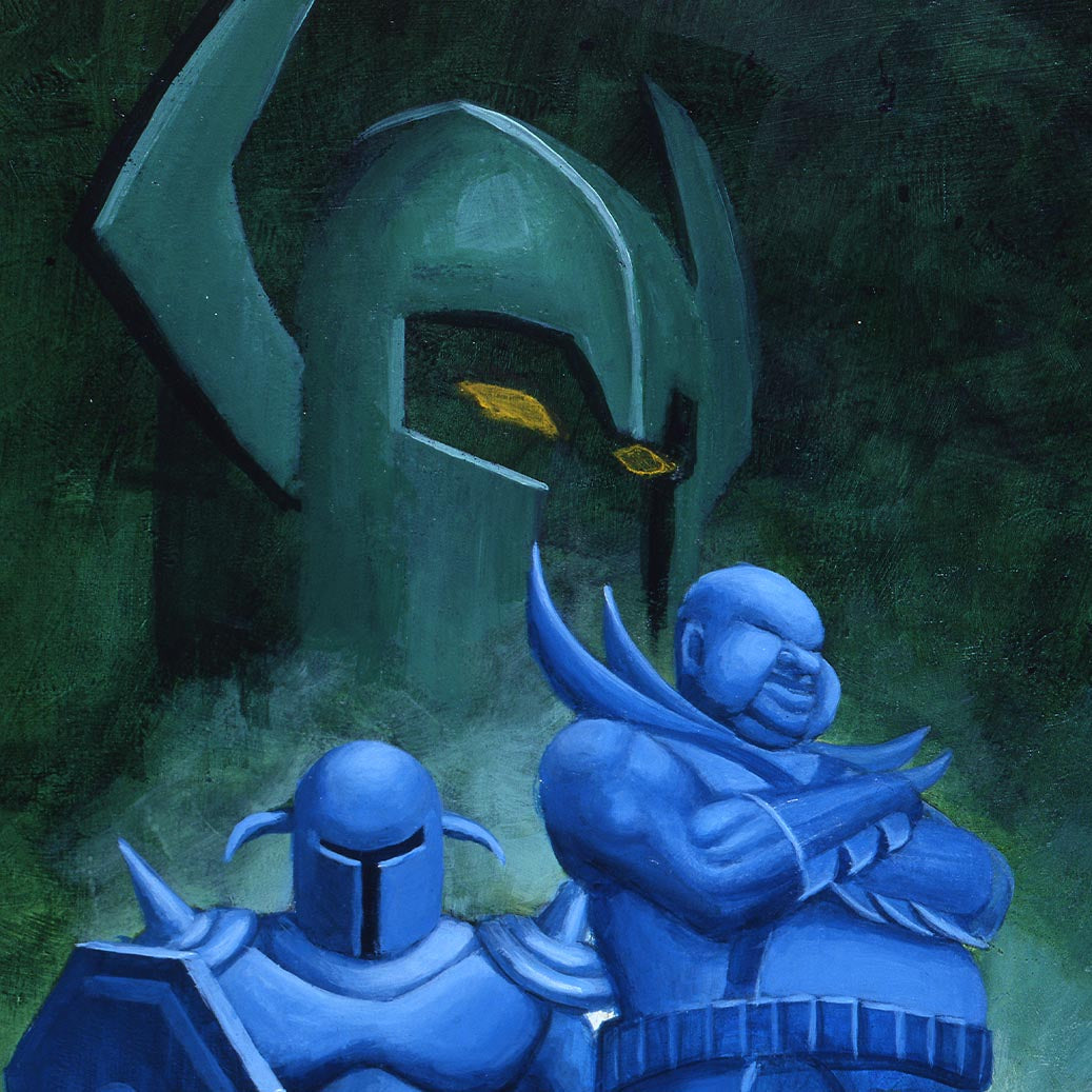 Golden Axe' - Arcade Painting - Official Limited Edition PRIMO