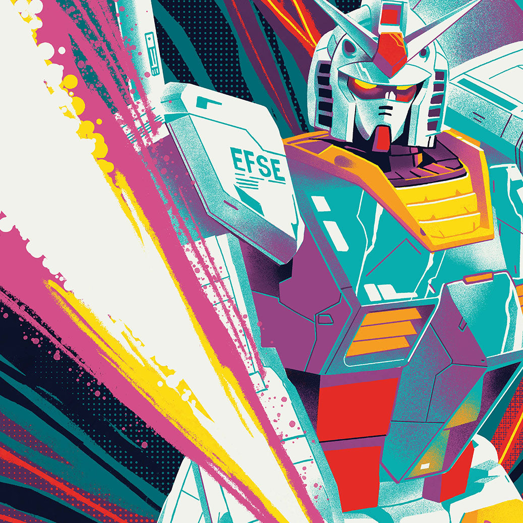 GUNDAM: RX-78-2 by Danny Schlitz - Limited Edition Art Poster - 18