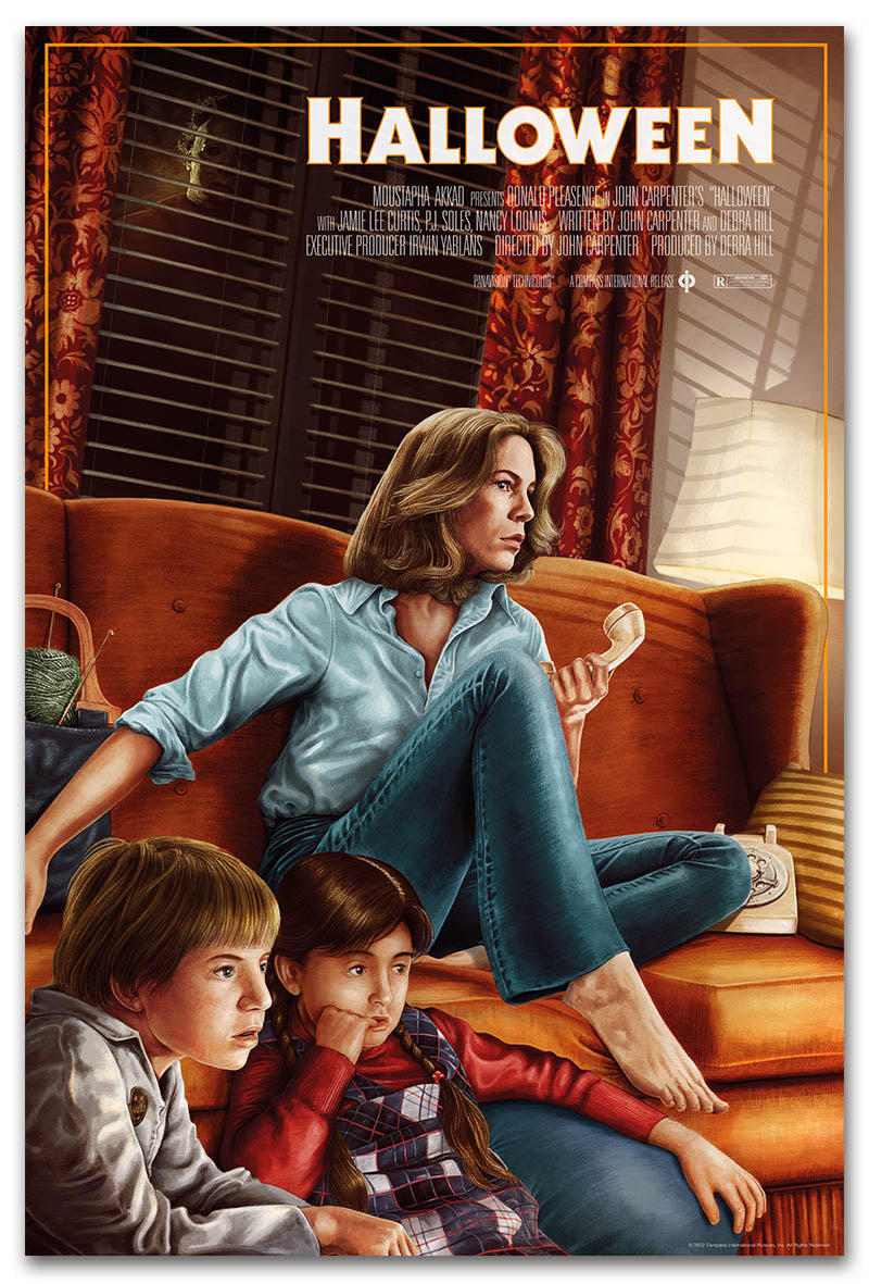 Halloween - by Adam Stothard - Limited Edition Movie Poster