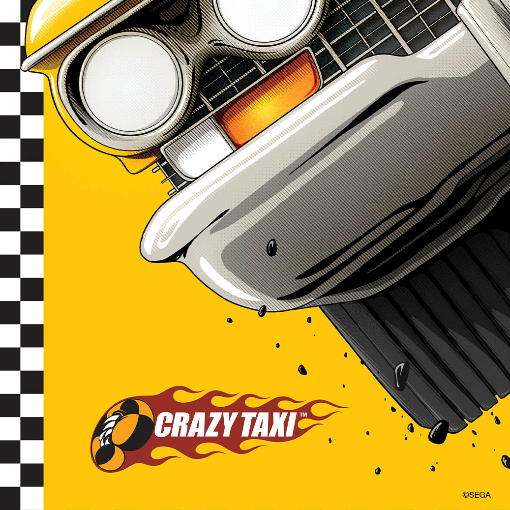 Crazy Taxi' by Housebear - Limited Edition Art Poster - 18