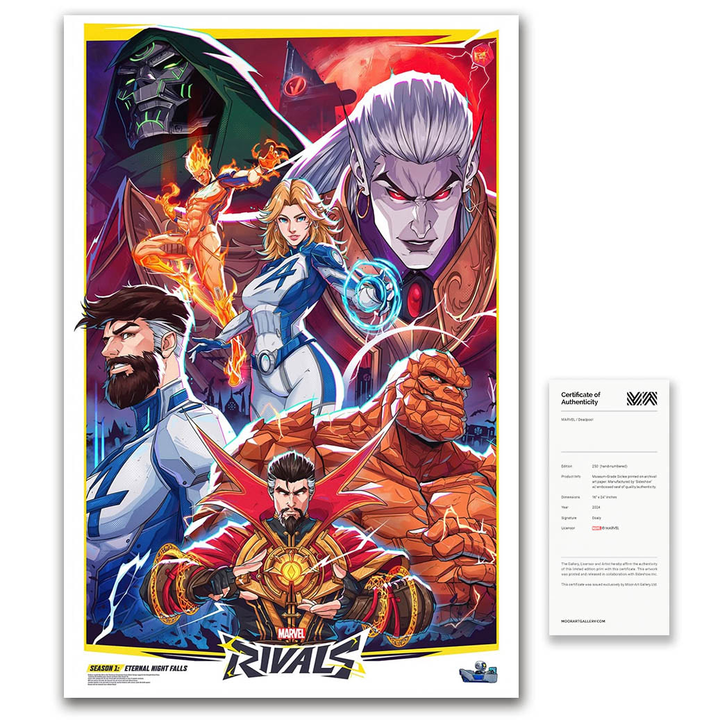 Marvel Rivals' - by Jhony Caballero - Limited Edition Art Print