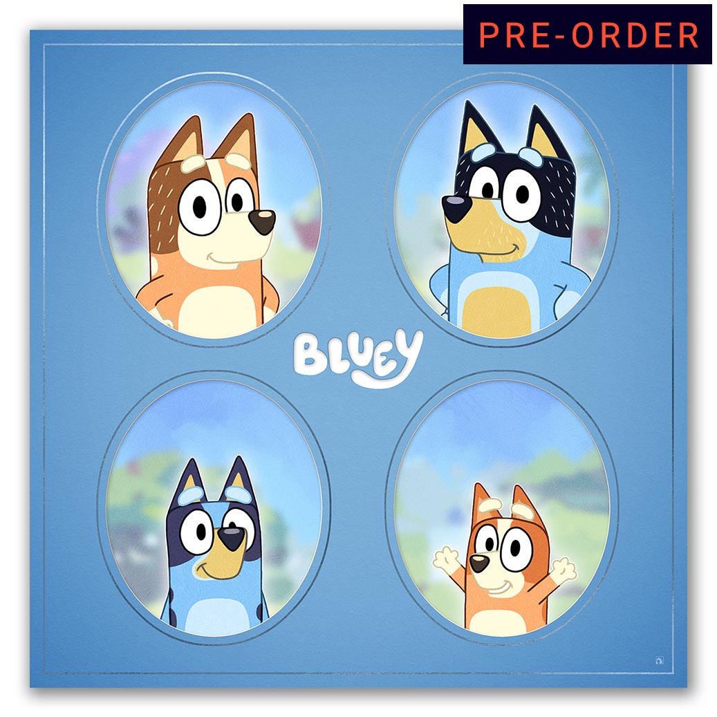 Bluey' - by Kevin Wilson - Limited Edition Art Print - 12