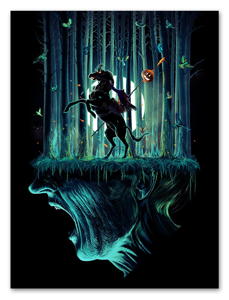 Moor-Art Gallery  Dark Inker - Stranger Things print