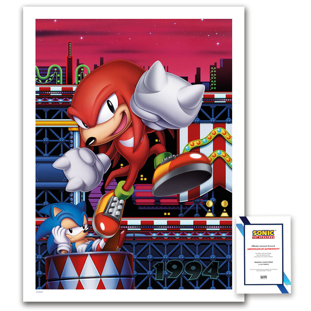 Sonic: Knuckles 30th Anniversary'- Limited Edition Art Print -18