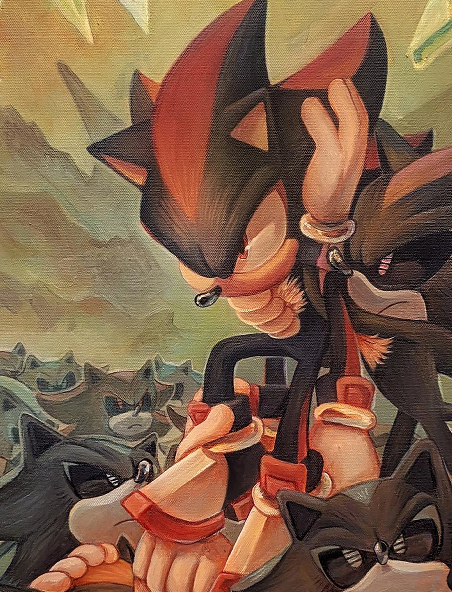Shadow Renaissance - by Natalie Haines - Limited Sonic 'PRIMO' Art Pri ...