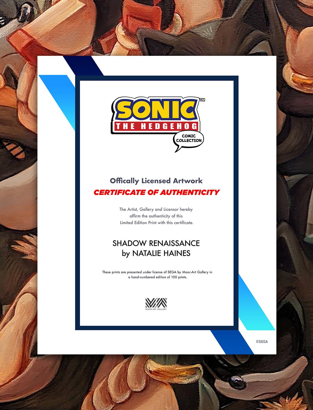 Shadow Renaissance - by Natalie Haines - Limited Sonic Art Print +