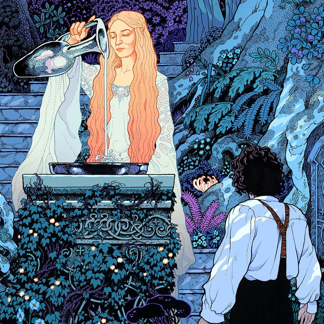 The Mirror of Galadriel' by Peter Diamond - Official, Limited Edition Moor-Art Gallery The Mirror of Galadriel' by Peter Diamond - Official, Limited Edition Moor-Art Gallery