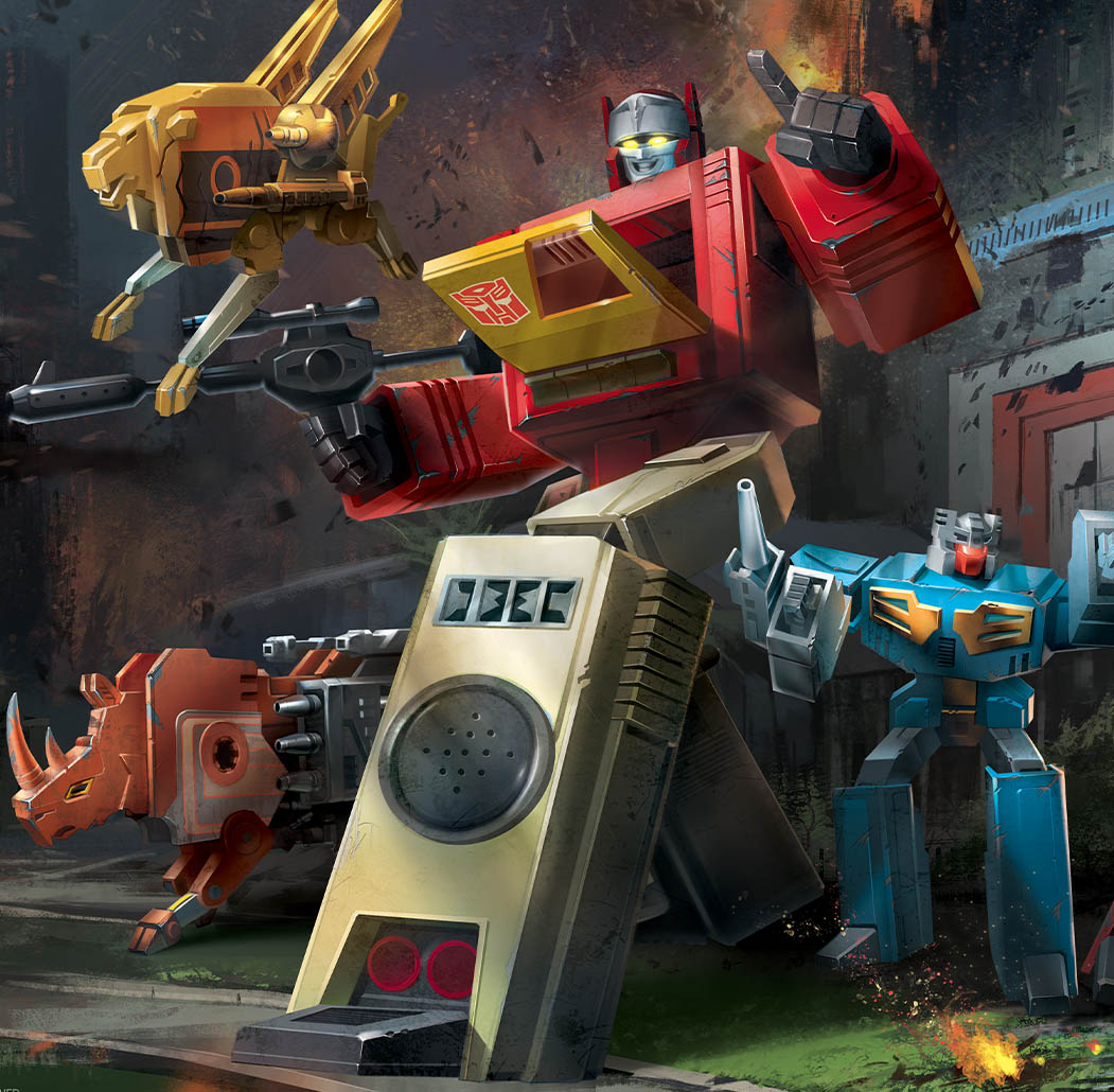 Blaster and Perceptor - Ltd Edition Transformers Art Poster – Moor