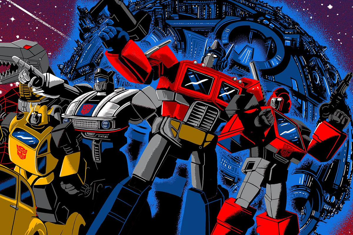 Raid71 - Transformers Ltd Edition Screenprint - 36