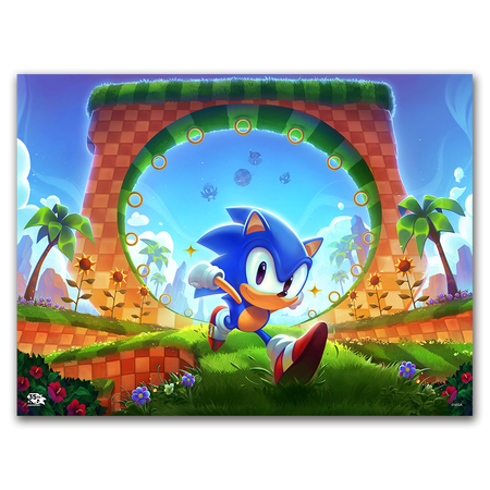 Sonic the Hedgehog: First Loop-de-Loop' by Alex Forrest - Ltd