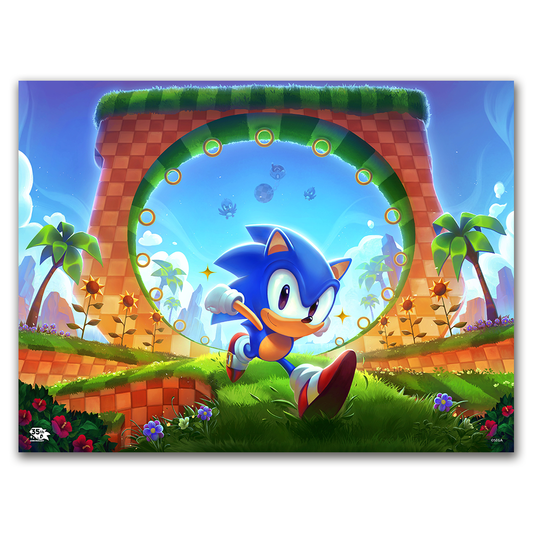 Sonic the Hedgehog: First Loop-de-Loop' by Alex Forrest - Ltd