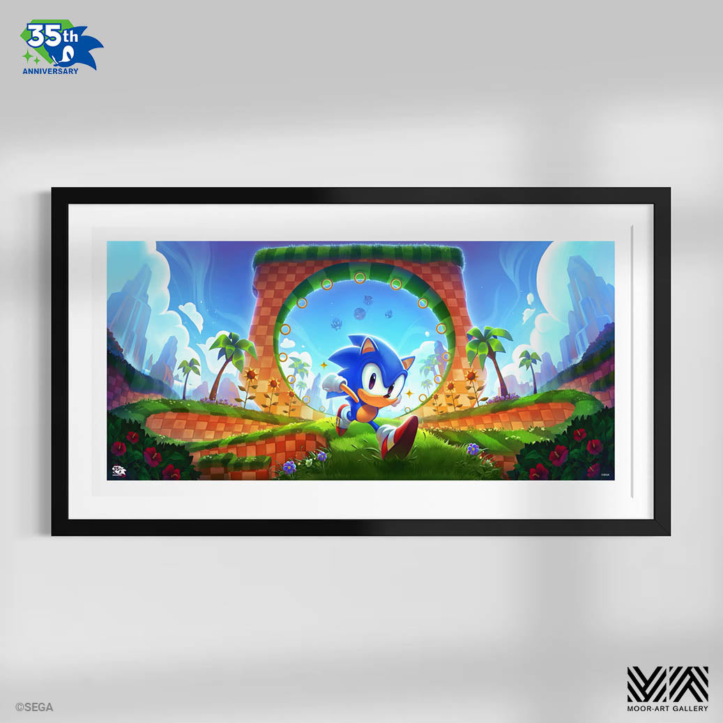 Sonic the Hedgehog: First Loop-de-Loop' by Alex Forrest - Ltd