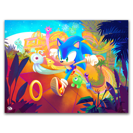 Sonic the Hedgehog: Sonic with the Wisps' by Bella Grace - Ltd