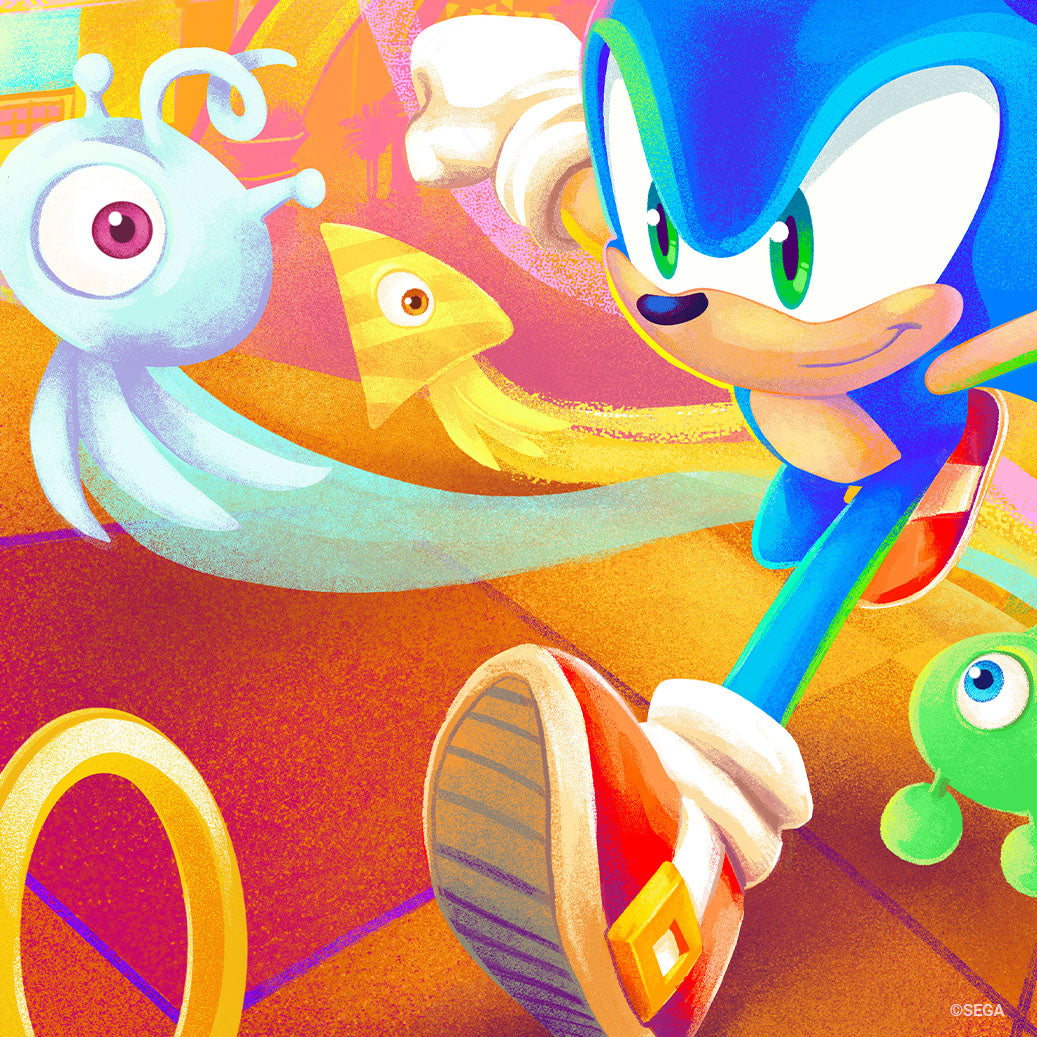 Sonic the Hedgehog: Sonic with the Wisps' by Bella Grace - Ltd