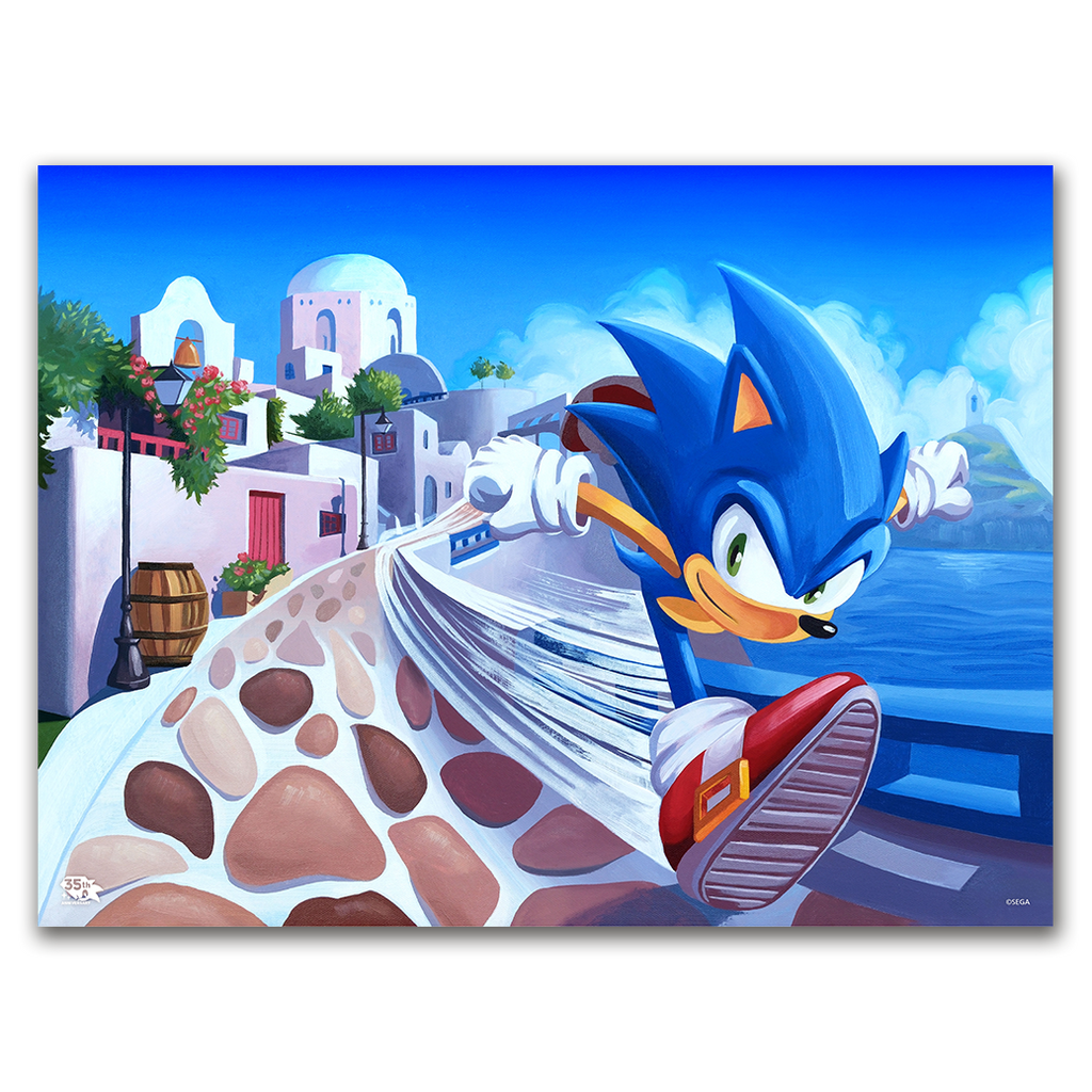 Sonic the Hedgehog: Apotos' by Hannah Gillingham - Ltd Edition