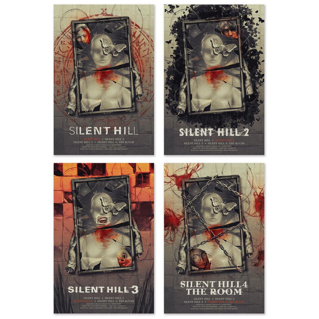 Silent Hill 1-4' by Sam Wolfe Connelly- Limited Edition Art Print