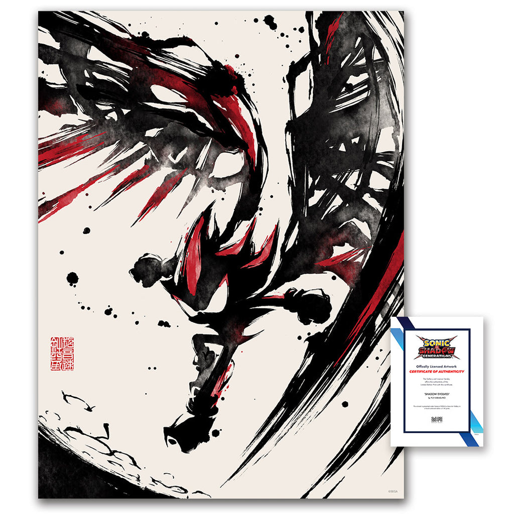 新品 the shadow of the official art works Shadow Evolved' by Yui Karasuno- Limited Edition Fine Art Print