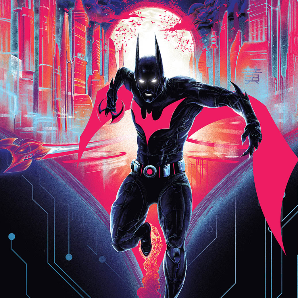 'Batman Beyond' by Ryan Shumate - Limited Edition Fine Art Print – Moor ...