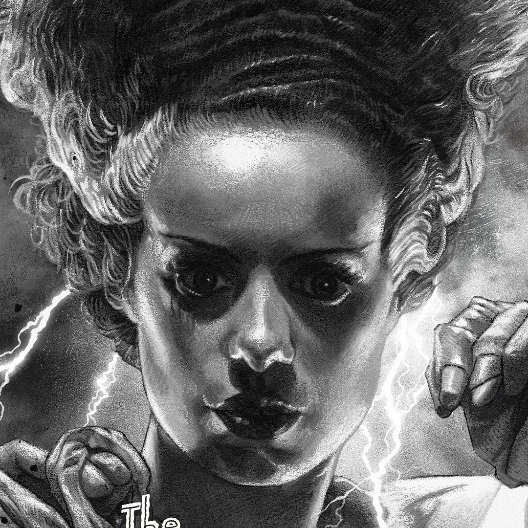 The Bride of Frankenstein' (Silver Screen) by Ruiz Burgos