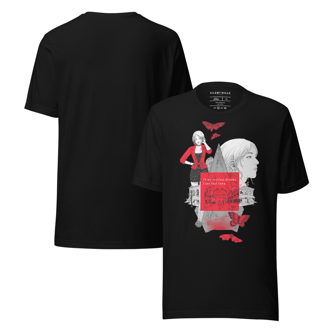 Silent Hill 2' by Zoe Thorogood - Unisex Tee (black) – Moor-Art