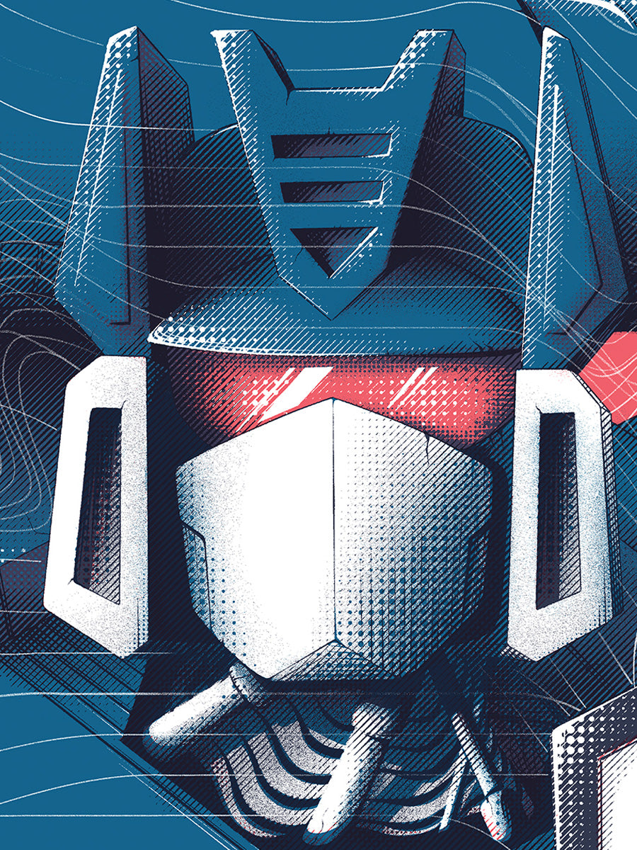 Housebear - Transformers 'Soundwave' (Laserbeak) - Ltd Poster