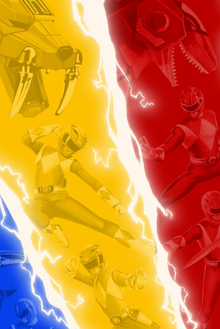 Mark Levy - Power Rangers - Limited Edition Poster - 16