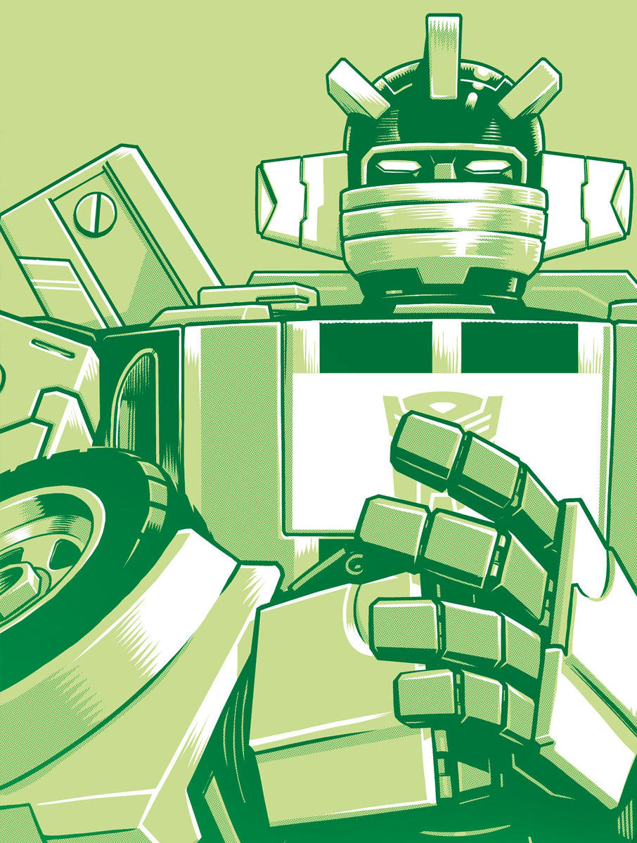 Pye Parr - Transformers 'Wheeljack' - Ltd Edition Poster - 18